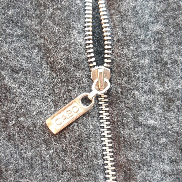 Dolce Cabo SM zipper sweater with faux fur sleeves - Picture 5 of 9